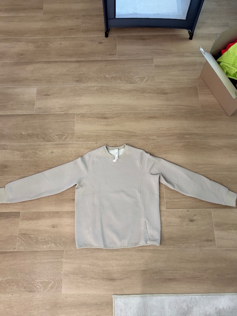 Lululemon Women's Long Sleeve Tan Shirt